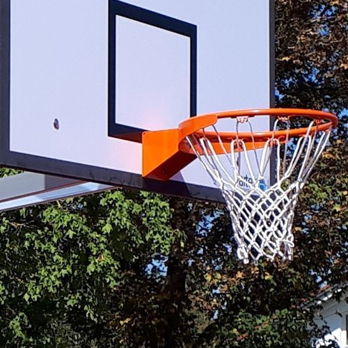 Nylon-Basketballnetz - 37000 - artec Sportsgeräte GmbH - weiß / 6 mm / für Freizeitsport