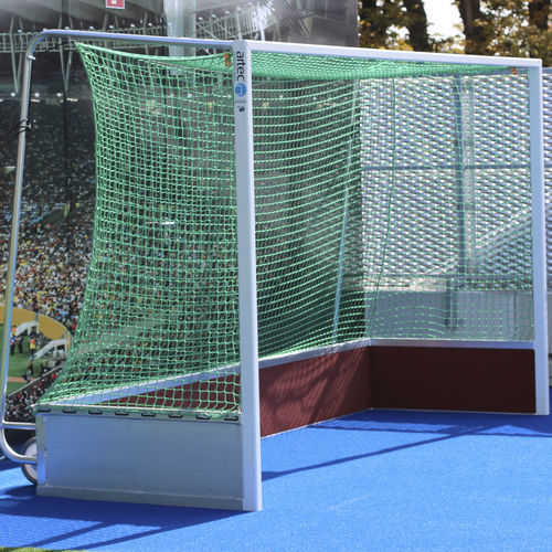 Aluminium-Hockeytor - 42100 - artec Sportsgeräte GmbH - mobil / weiß / silberfarben