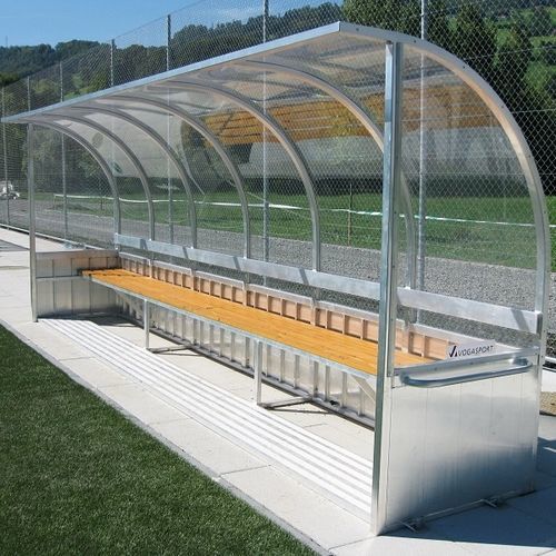 Überdachung für Sportplätze - 30195 - artec Sportsgeräte GmbH
