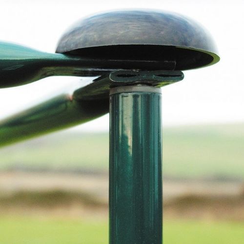 Zaunpfosten / galvanisiertem Stahl - Edwards Sports