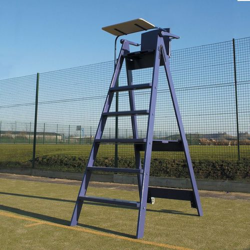 Tennis-Schiedsrichterstuhl - 5383 - Edwards Sports - mobil / Holz / violett