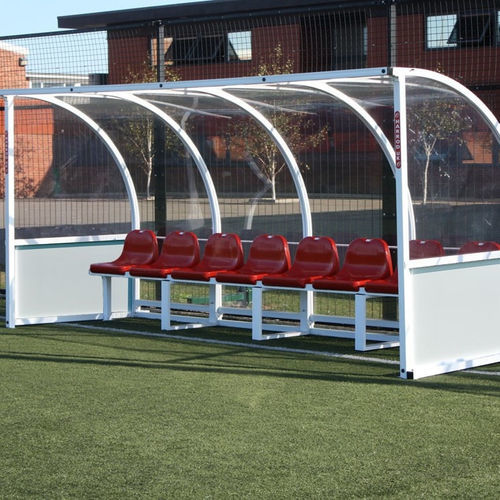 Spielerkabine für 10 Personen - PREMIER CURVED - Harrod Sport - für 8 Personen / für 12 Personen / für 2 Personen