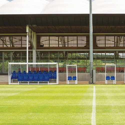 Spielerkabine für 10 Personen - ELITE - Harrod Sport - für 15 Personen / Polycarbonat / Metall