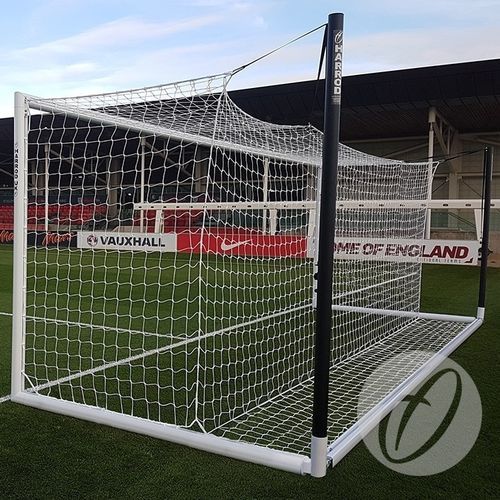 Metall-Fußballtor - FBL-693 - Harrod Sport - stationär / transportierbar / weiß