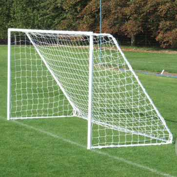 Metall-Fußballtor - FBL-137 - Harrod Sport - stationär / weiß / thermolackiert
