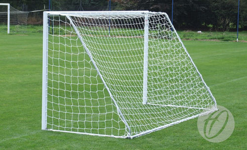 Aluminium-Fußballtor - FBL-145 - Harrod Sport - stationär / weiß / thermolackiert