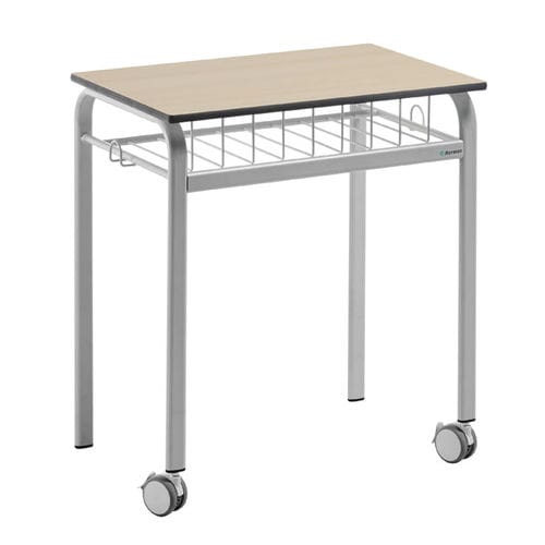 Moderner Tisch - EASY - EduHermex - Laminat / Gestell aus Metall / rechteckig