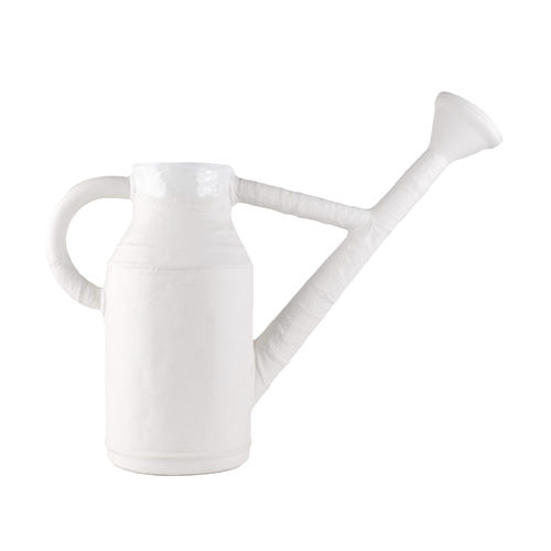 Moderne Vase - BIANCO LATTE 03 - LANDO - Keramik / handgefertigt / Tisch