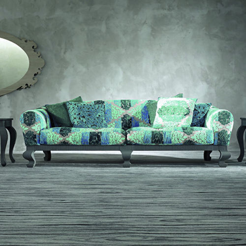 Klassisches Sofa - MARRAKECH - LANDO - Stoff / mit Armlehnen / mit abnehmbarem Kissen