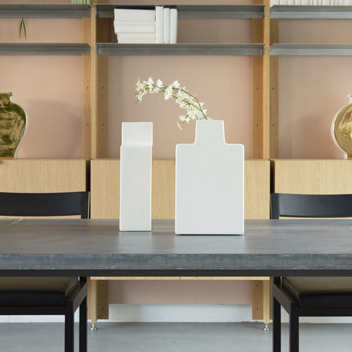 Moderne Vase - MOON 02 - LANDO - Keramik / handgefertigt / Tisch