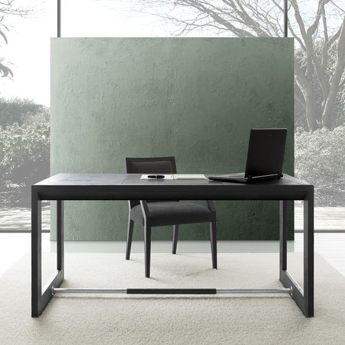 Bodenstehender Schreibtisch - APPUNTO - LANDO - modern / Holz / gerade