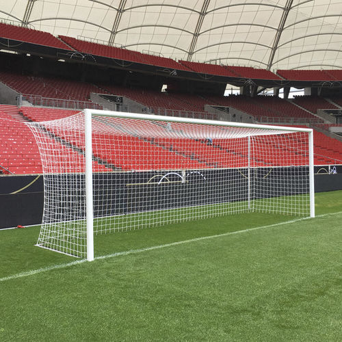 Aluminium-Fußballtor - ARENA 11-11 - Nordic Sport - in Bodenhülsen / weiß / thermolackiert