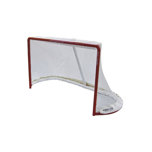 Stahl-Hockeytor - INTERNATIONAL - Nordic Sport - stationär / rot / thermolackiert