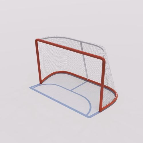 Metall-Hockeytor - YOUTH - Nordic Sport - transportierbar / rot / thermolackiert
