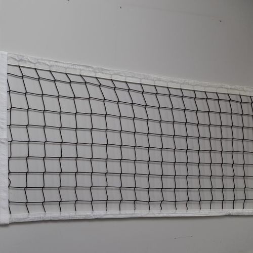Polypropylen-Volleyballnetz - 5088/D/A - SPORT TRANSFER Sp. z o.o. - schwarz / 3 mm / für Wettkämpfe