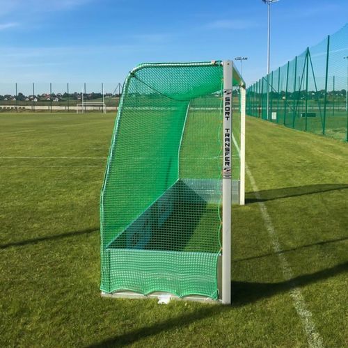 Polypropylen-Hockeynetz - 1301-01 - SPORT TRANSFER Sp. z o.o. - grün / Trapez / Quadratmaschen