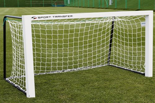 Polypropylen-Fußballtornetz - 114/SKRZAT - SPORT TRANSFER Sp. z o.o. - weiß / Trapez / Quadratmaschen