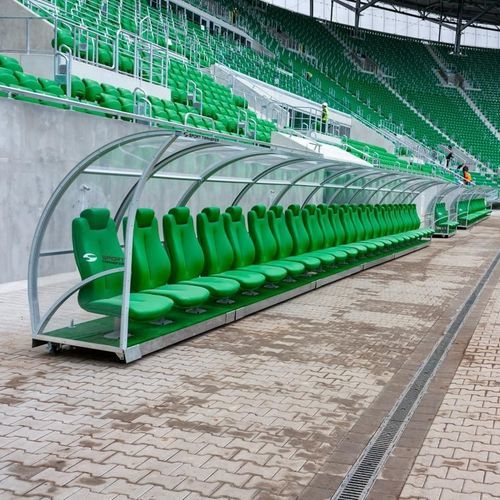 Spielerkabine für 10 Personen - 15 102 - SPORT TRANSFER Sp. z o.o. - für 15 Personen / Aluminium / Stahl