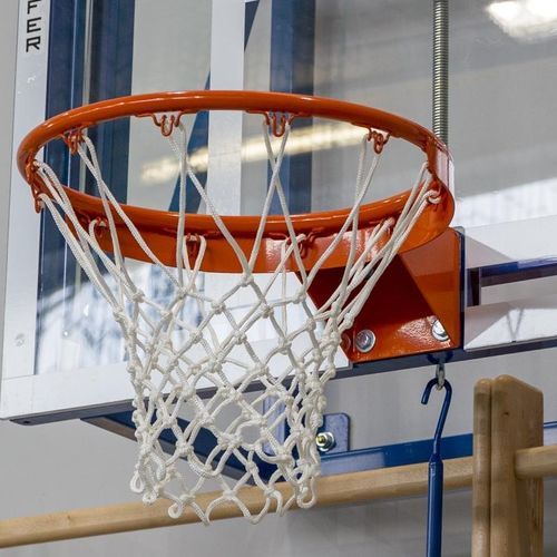 Polypropylen-Basketballnetz - 225 - SPORT TRANSFER Sp. z o.o. - weiß / 6 mm / für Freizeitsport