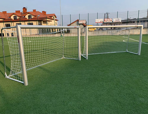 Aluminium-Fußballtor - 9-53-1OW - Pesmenpol - galvanisierter Stahl / stationär / zusammenklappbar