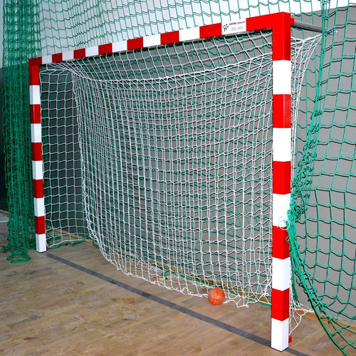 Stahl-Handballtor - 8-04 - MTB Group Sp.J. - stationär / weiß/rot / gestrichen