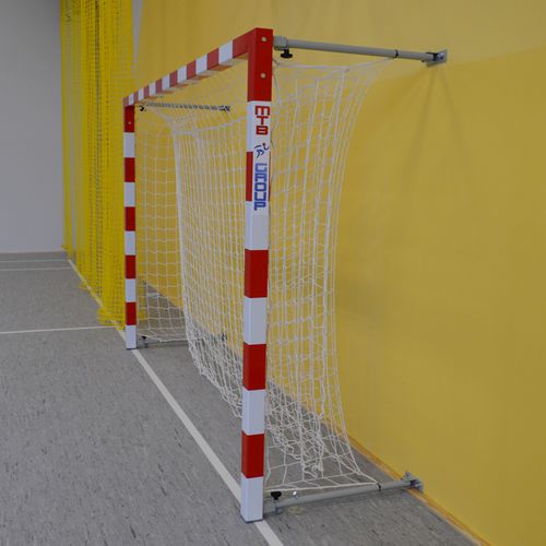 Aluminium-Handballtor - 8-03-1 - MTB Group Sp.J. - stationär / weiß/rot / gestrichen