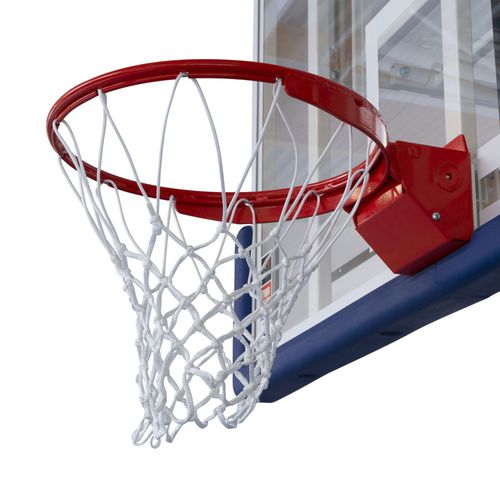Nylon-Basketballnetz - 3457351 - Schelde Sports - weiß / 4 mm / für Wettkämpfe