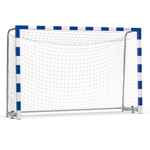 Nylon-Handballnetz - 1615206 - Schelde Sports - weiß / Trapez / mit rechteckigen Maschen