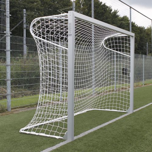 Aluminium-Fußballtor - 1615251 - Schelde Sports - in Bodenhülsen / weiß / thermolackiert