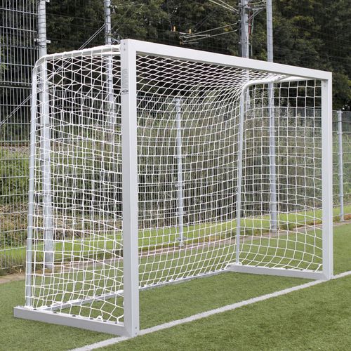 Aluminium-Fußballtor - 1615250 - Schelde Sports - mobil / weiß / thermolackiert