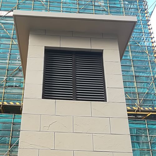 Verblender aus modifiziertem Ton - GRANITE - PHOMI - für den Innenraum / für Fassaden / modern