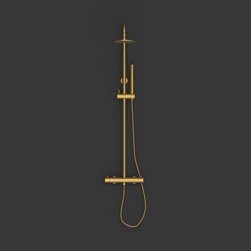 Wandmontiertes Duschsystem - D425-L - NEILUR - modern / für Gewerbegebrauch / mit Handbrause