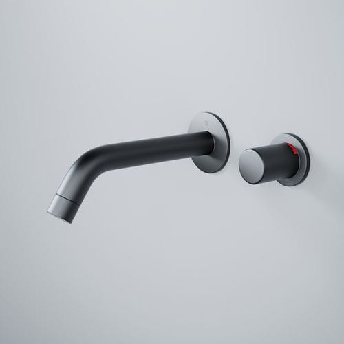 Wasserhahn für Waschtisch - R336-N - NEILUR - wandmontiert / elektronisch / Messing