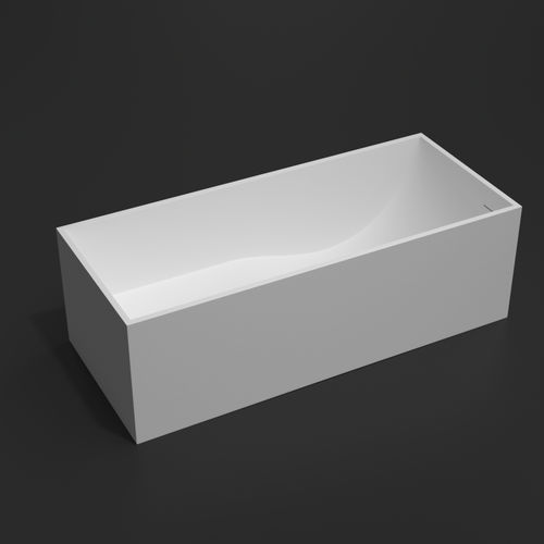 Freistehende Badewanne - 700160 - NEILUR - für Wohnungen / zur beruflichen Nutzung / Mineralwerkstoff