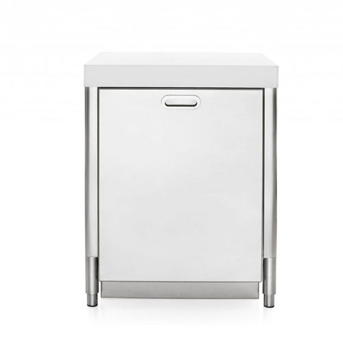 Unabhängiges Küchenelement - 70C-LAVASTOVIGLIE-1 - ALPES-INOX - freistehend / mit Schublade