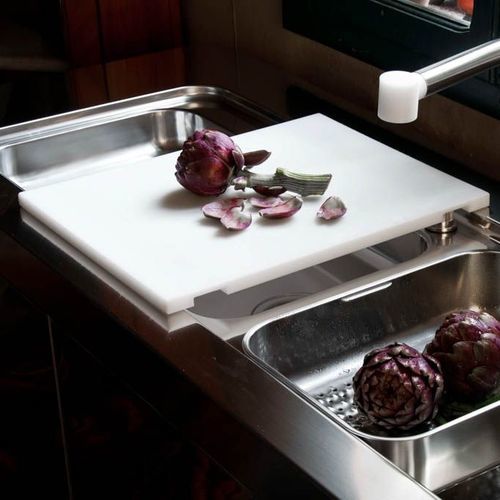 Polyethylen-Schneidebrett - TP 40×50 - ALPES-INOX - für Privatgebrauch