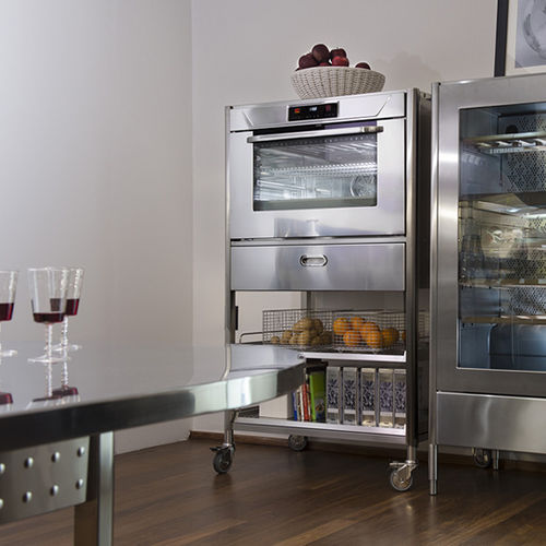 Säulenschrank für Küche - 98/165 FORNO/1 - ALPES-INOX - modern