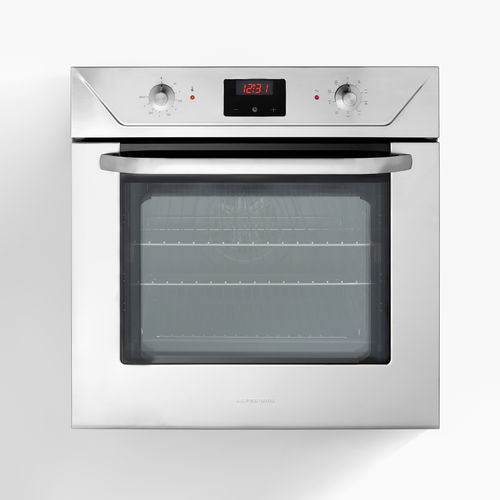 Elektroofen - F600 - ALPES-INOX - Einbau / mit 1 Kammer / silberfarben