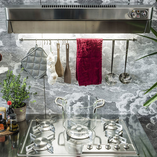 Wandabzugshaube - CFE-D 90/2 - ALPES-INOX - mit integrierter Beleuchtung