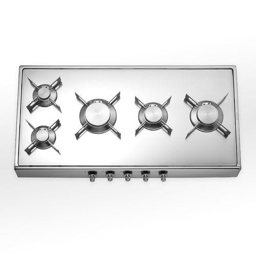 Gaskochfeld - R 90/5G - ALPES-INOX - mit 5 Kochfeldern / Aufsatz / mit Drehknöpfen