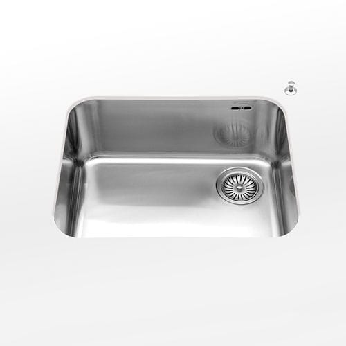 Unterbauspüle - radius 60 VS - ALPES-INOX - 1 Becken / ohne Abtropffläche / Edelstahl