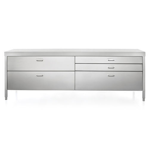 Unabhängiges Küchenelement - 250C-CONTENIMENTO/2 - ALPES-INOX - freistehend / mit Schublade