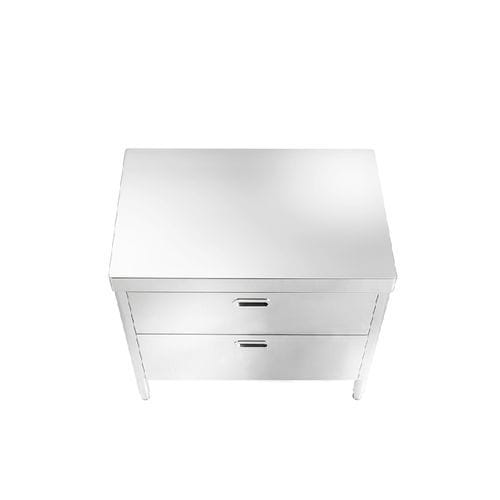 Unabhängiges Küchenelement - 100C-CONTENIMENTO-2 - ALPES-INOX - freistehend / mit Schublade