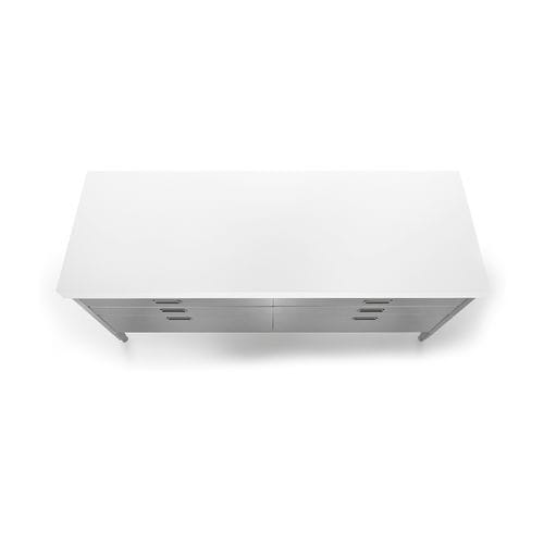 Unabhängiges Küchenelement - 190C-CONTENIMENTO-2 - ALPES-INOX - freistehend / mit Schublade