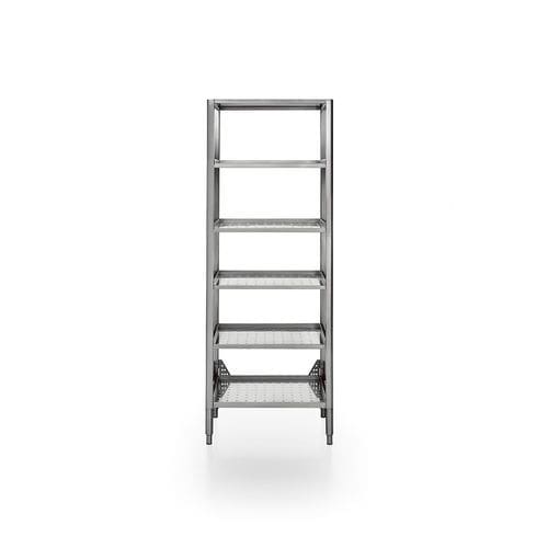 Modernes Regal - 68/185 DISPENSA APERTA/1 - ALPES-INOX - Edelstahl / für Küchen