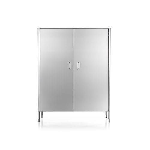 Lagerschrank für Küchen / für Kühlschrank - 128/165 FC/1 - ALPES-INOX - modern / Edelstahl