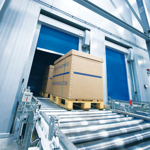 Stoff-Industrietor - ORS - Moreschi Chiusure Industriali S.r.l. - Roll / Blech / hermetisch dicht
