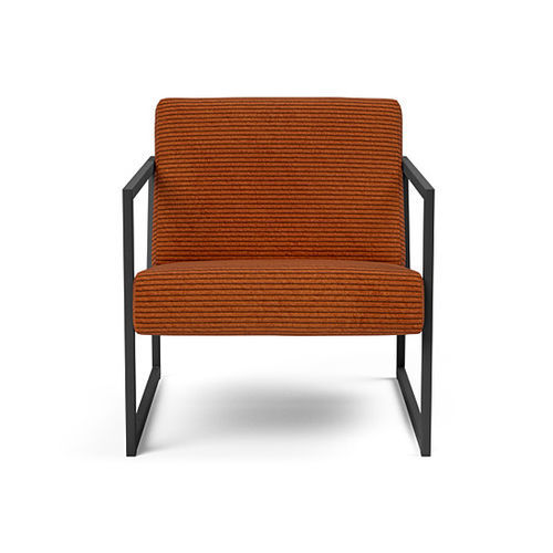 Moderner Sessel - Vikko - INNOVATION LIVING - Stoff / Stahl / grau