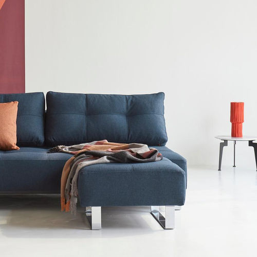 Moderne Ottomane - Supremax/Cassius D.E.L. - INNOVATION LIVING - Stoff / quadratisch / Polster