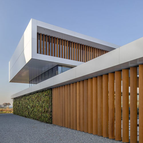 Fassaden-Sandwichpaneel - Foshan Henglicai Building Materials Co.,Ltd. - für Wand / 2 Aluminium-Deckschichten / Aluminium-Wabenkern